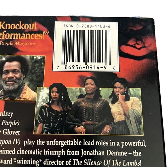 Beloved VHS Tape Movie Oprah Winfrey Danny Glover Psych Horror Drama 1998 - Picture 3 of 8